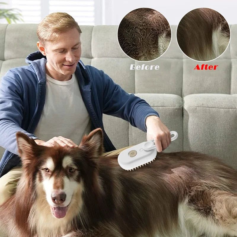 Cat & Dog Steam Brush