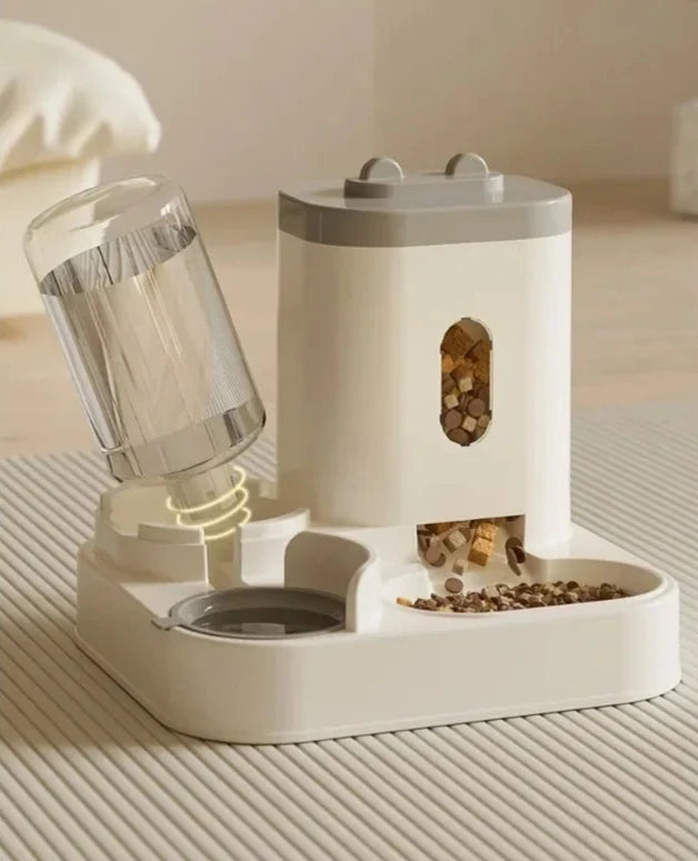 Automatic Dog and Cat Feeding and Water Dispenser