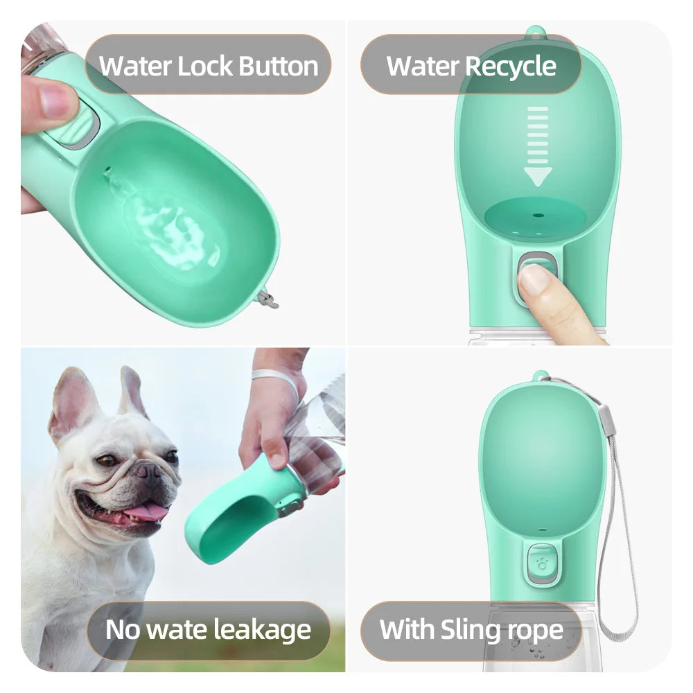 Portable Dogs and Cats Water Bottle