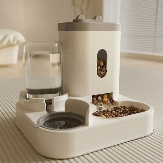 Automatic Dog and Cat Feeding and Water Dispenser