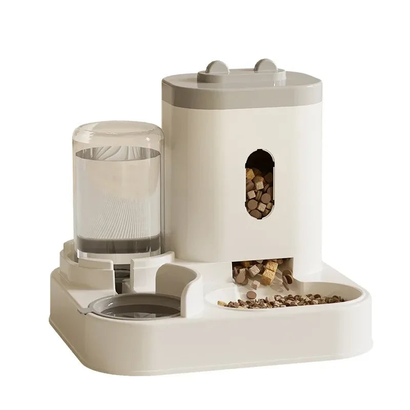 Automatic Dog and Cat Feeding and Water Dispenser